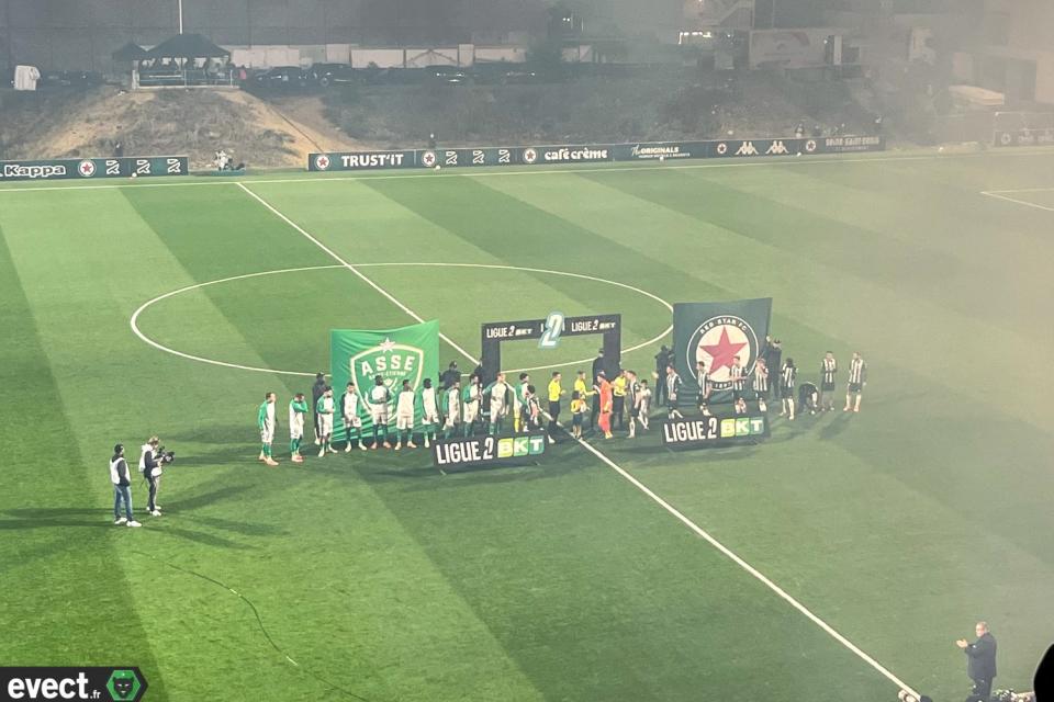 Un bilan très largement en faveur de l'ASSE face au Red Star