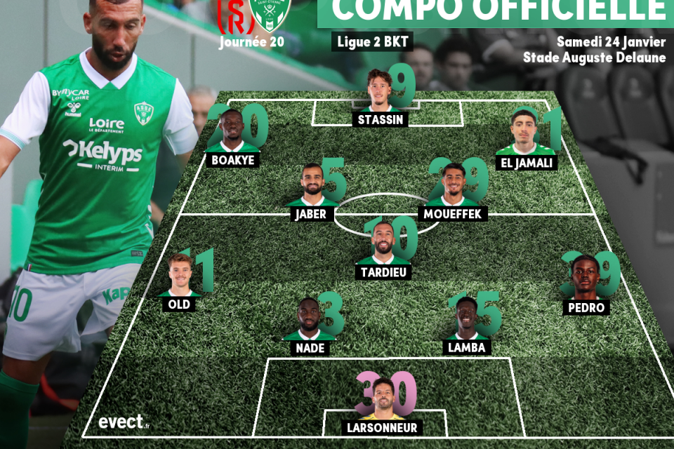 💥 La compo' de l'ASSE, on prend les mêmes et on recommence