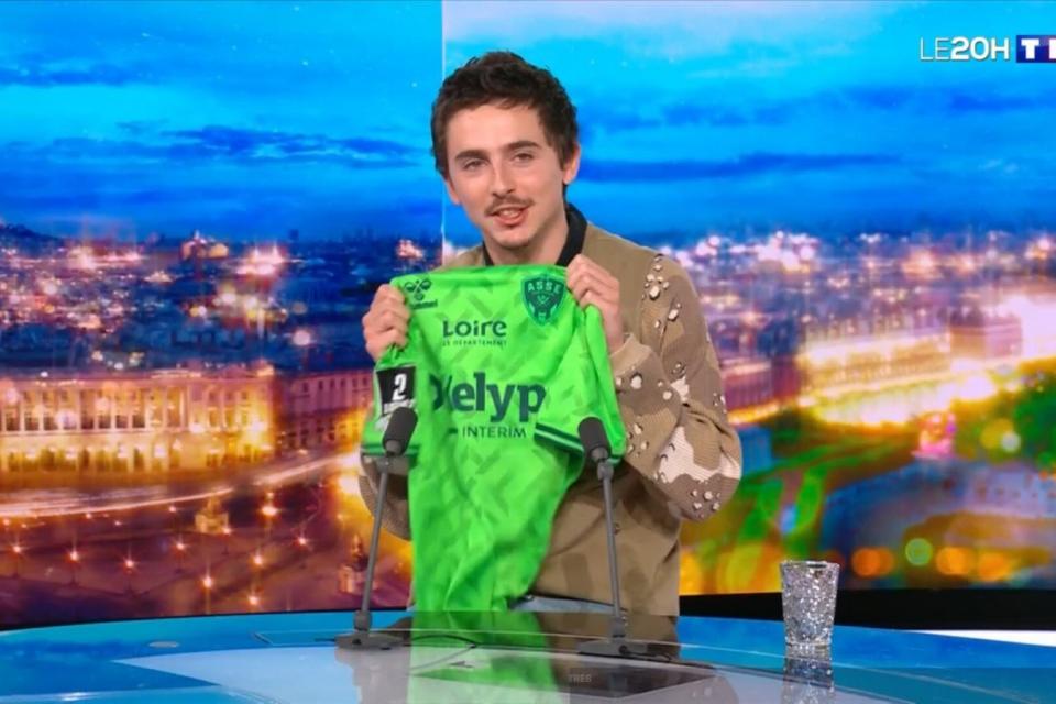 Les coulisses d'un coup de com' record pour l'ASSE avec Chalamet
