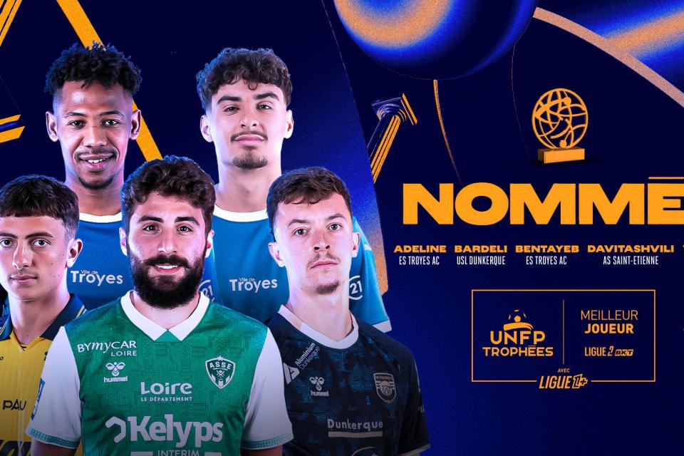 Plusieurs joueurs de l'ASSE nommés aux trophées UNFP