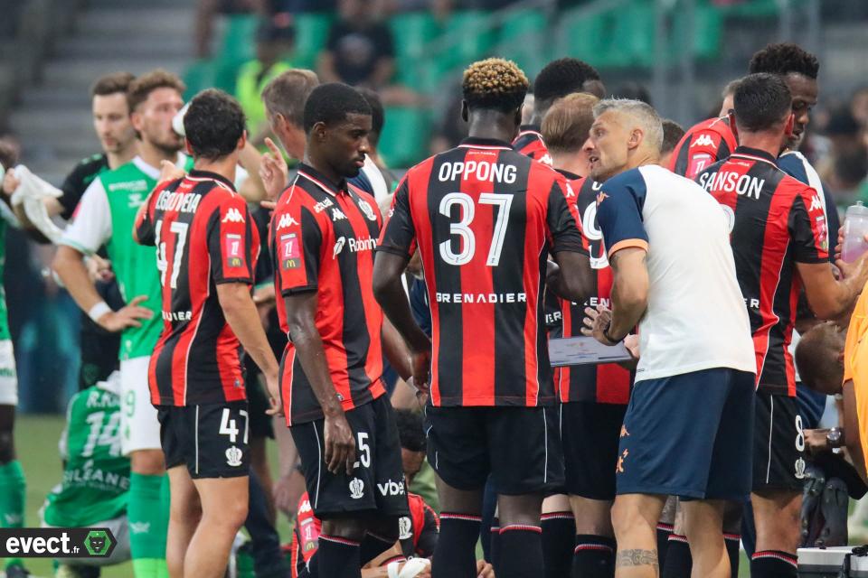 L'OGC Nice reçoit l'ASSE avec quatre changements 
