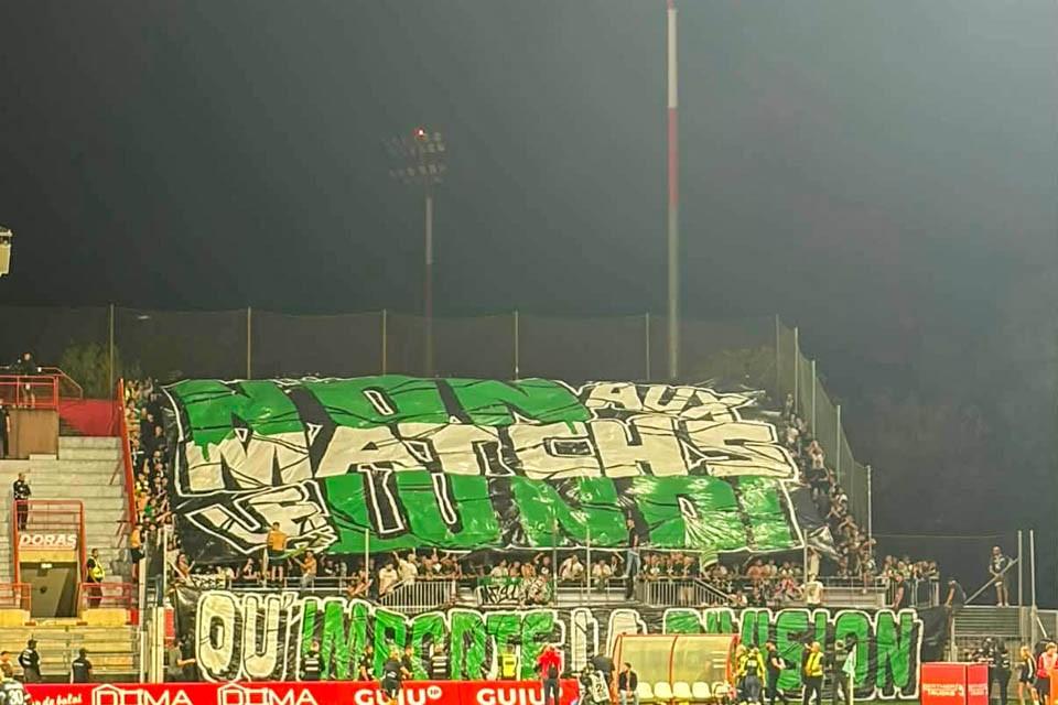 ASSE - La belle joie des Verts devant le parcage