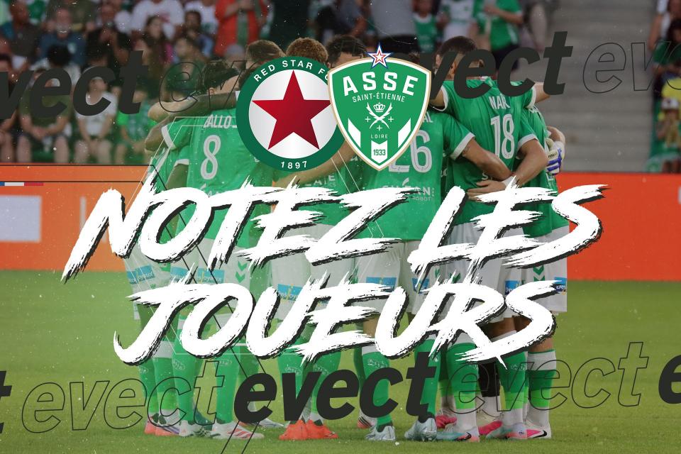Ligue 2 - Notez les joueurs après Red Star - ASSE