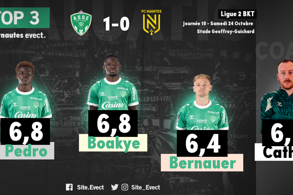 #ASSEFCN : Les notes de la presse et des supporters